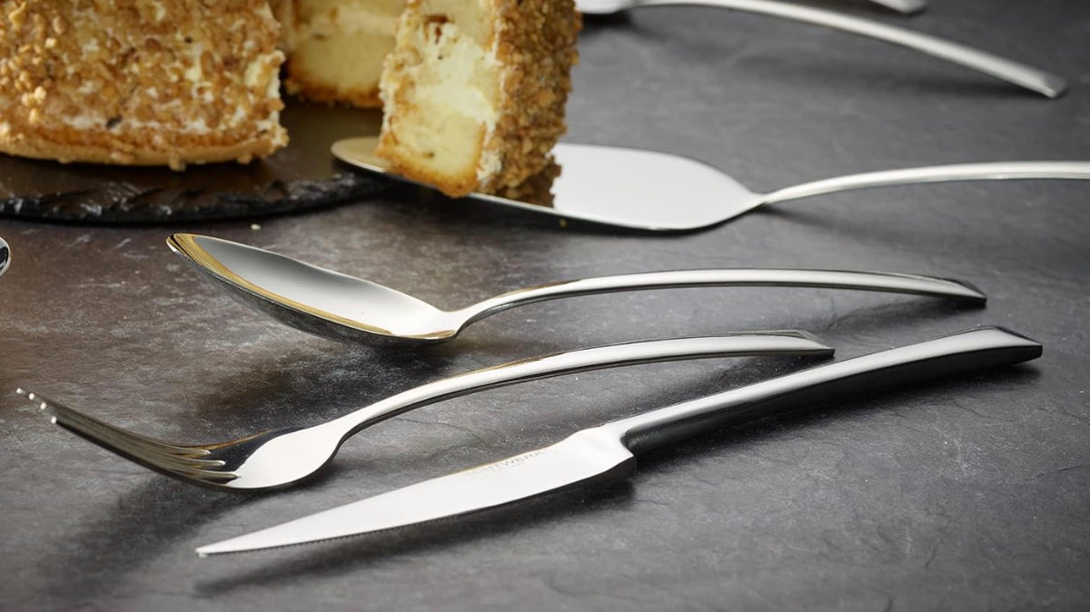 ECHTWERK
Visit the Store
ECHTWERK Avelino Silver Edition 68-Piece Cutlery Set for up to 12 People 18/10 Stainless Steel with Storage Case