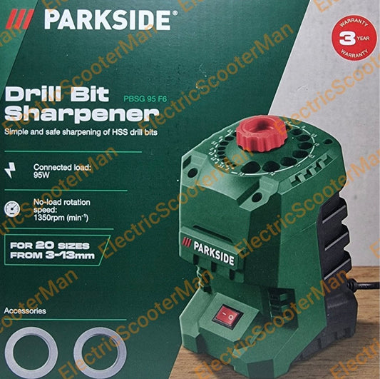 Parkside Drill Bit Sharpener — 95W Electric Bit Sharpener