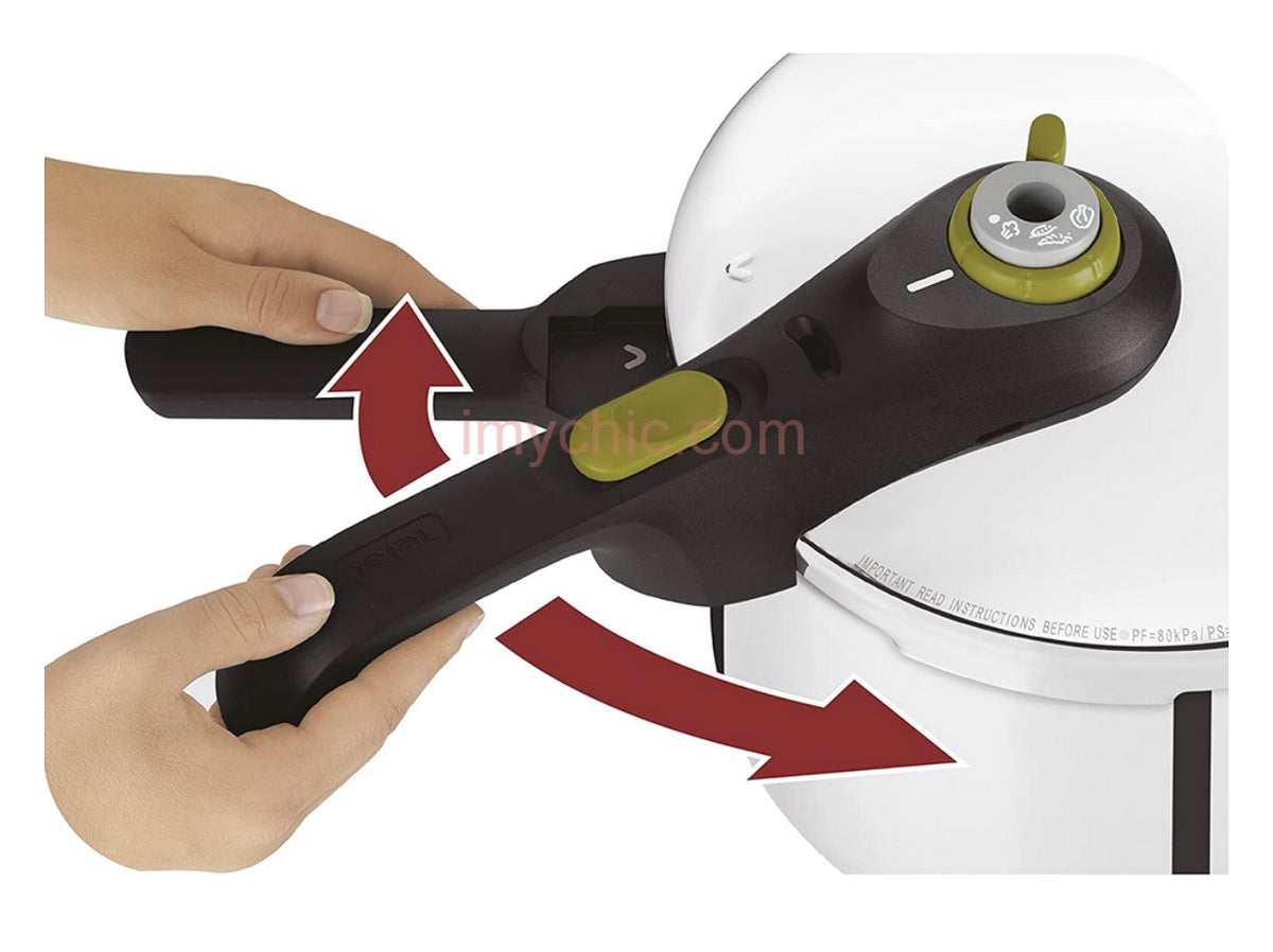 Tefal Secure 5 Neo P2534000 2-in-1 Stainless Steel Pressure Cooker 3L Suitable for All Hobs