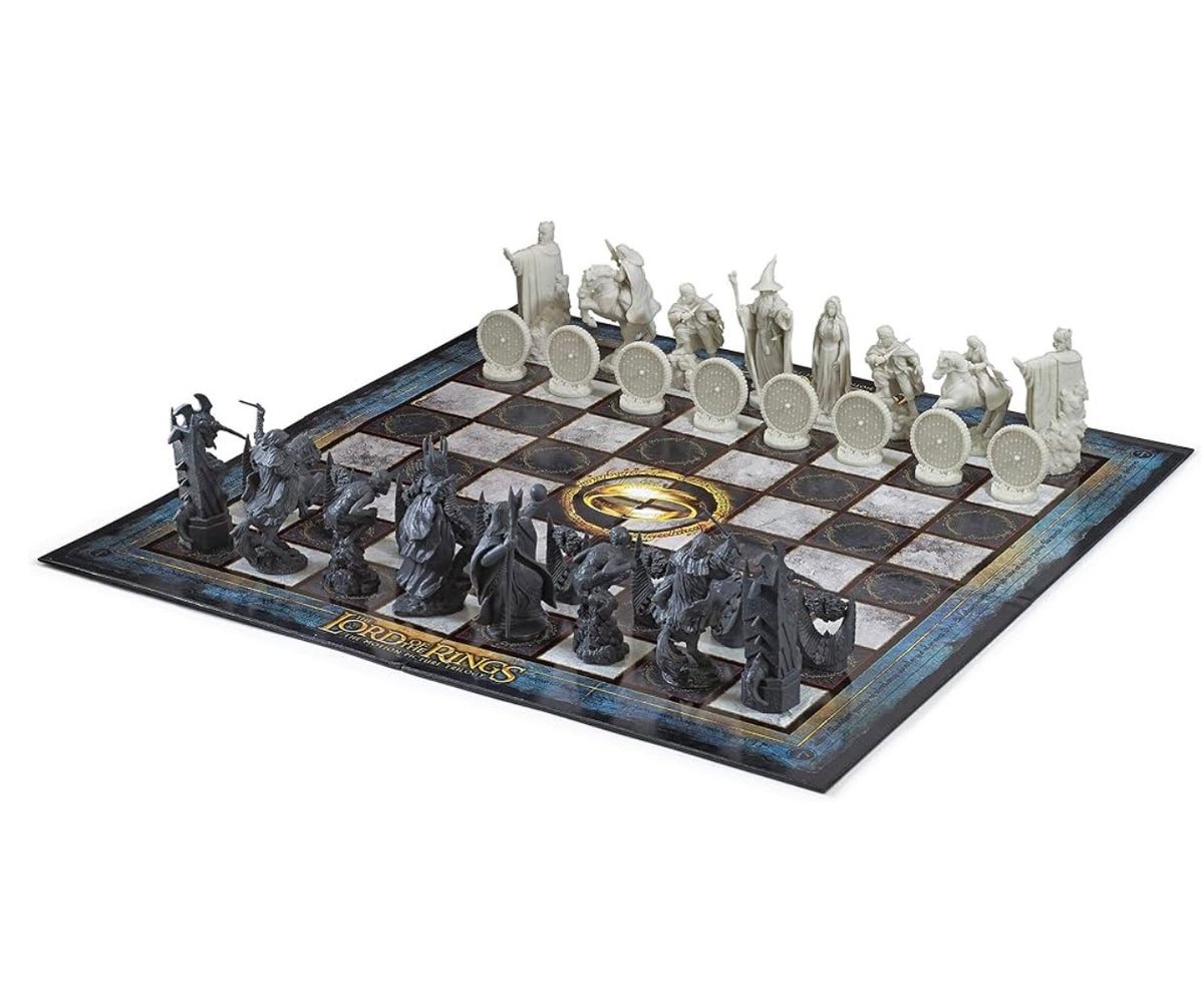 Brand: The Noble Collection
The Noble Collection Lord of Rings - Chess Set: Battle for Middle-Earth,Black One Size NN2174