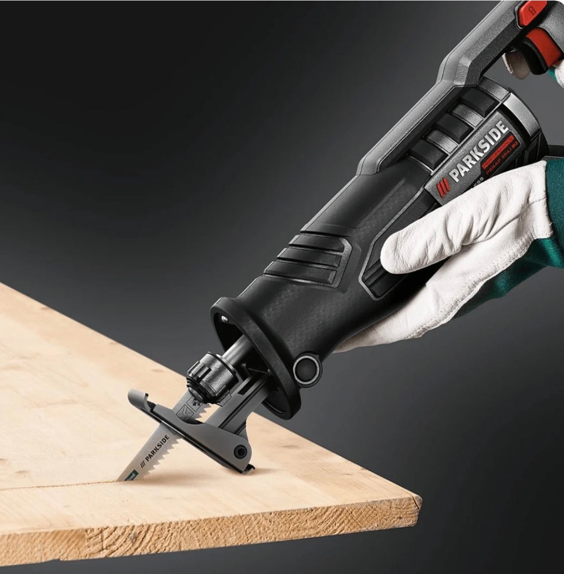 Parkside 20V Cordless Sabre Saw — Brushless Reciprocating Saw (Bare Unit)