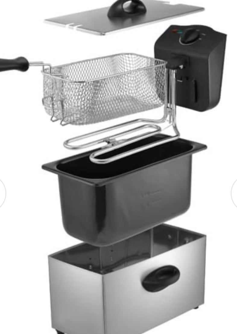 Clatronic fr3586 Deep Fryer Stainless Steel