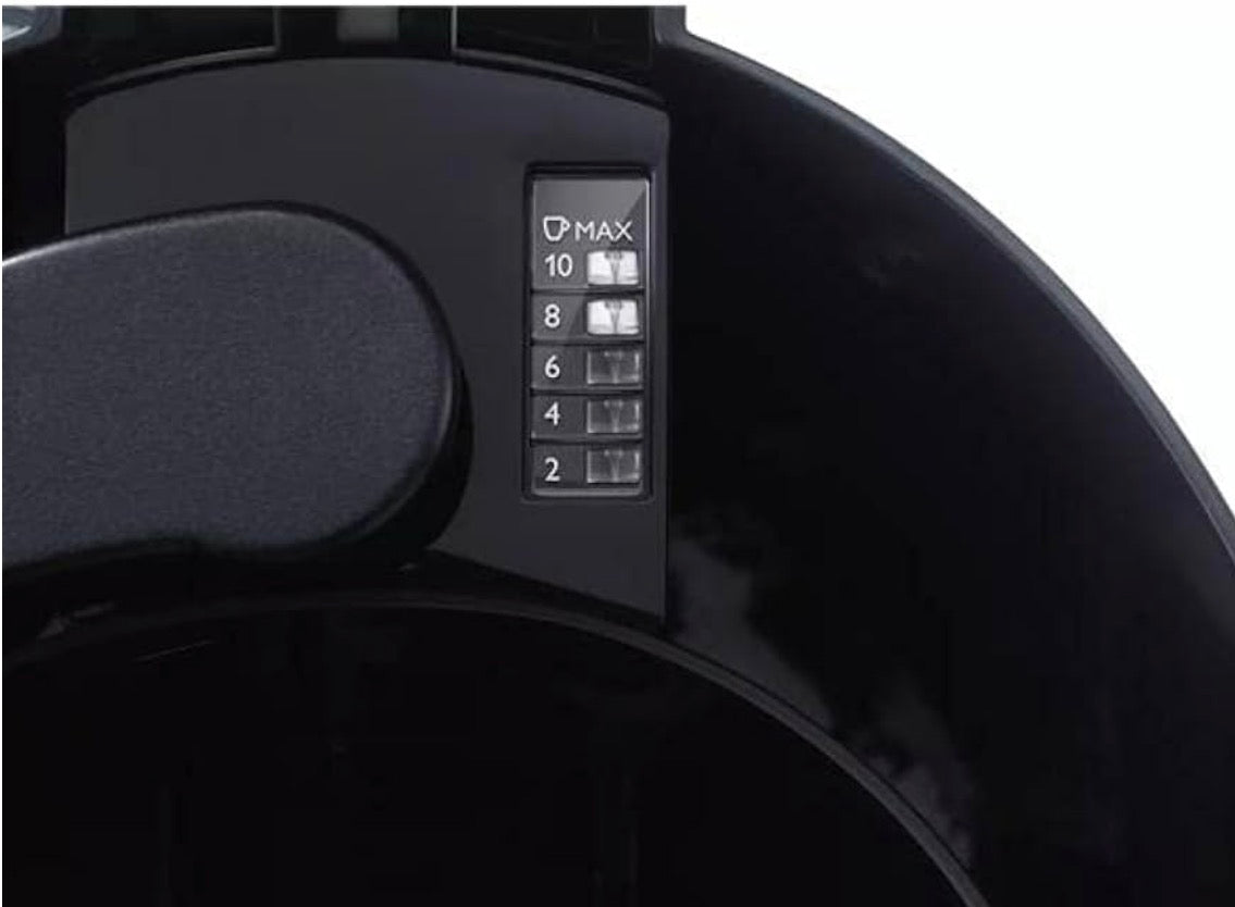 Philips HD7461/20 Daily Filter Coffee Machine, Removable, Swing-Out Filter, Black