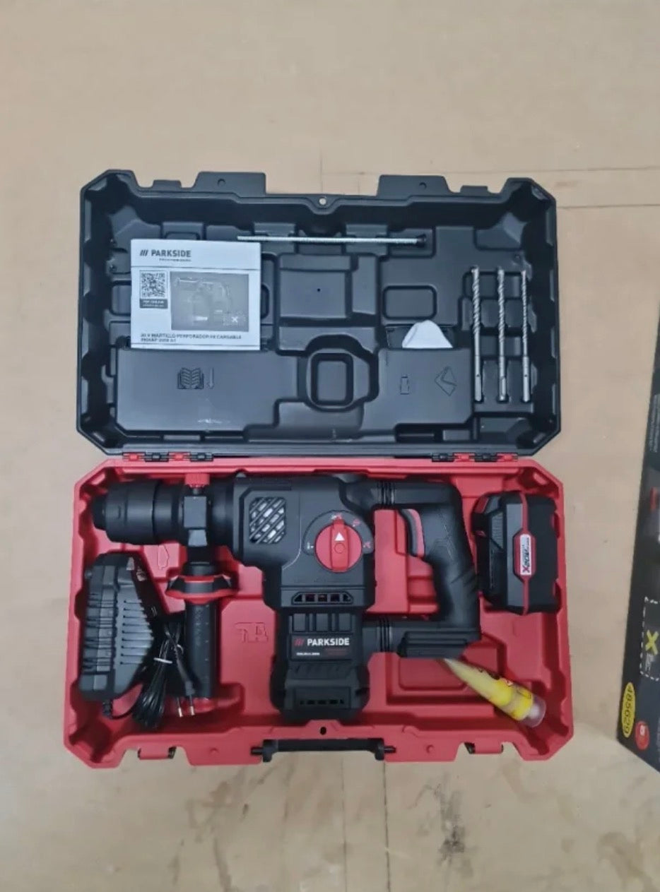 Parkside Performance PKHAP 20-Li C3 20V Cordless Combination Hammer without SDS-Plus Battery or Charger