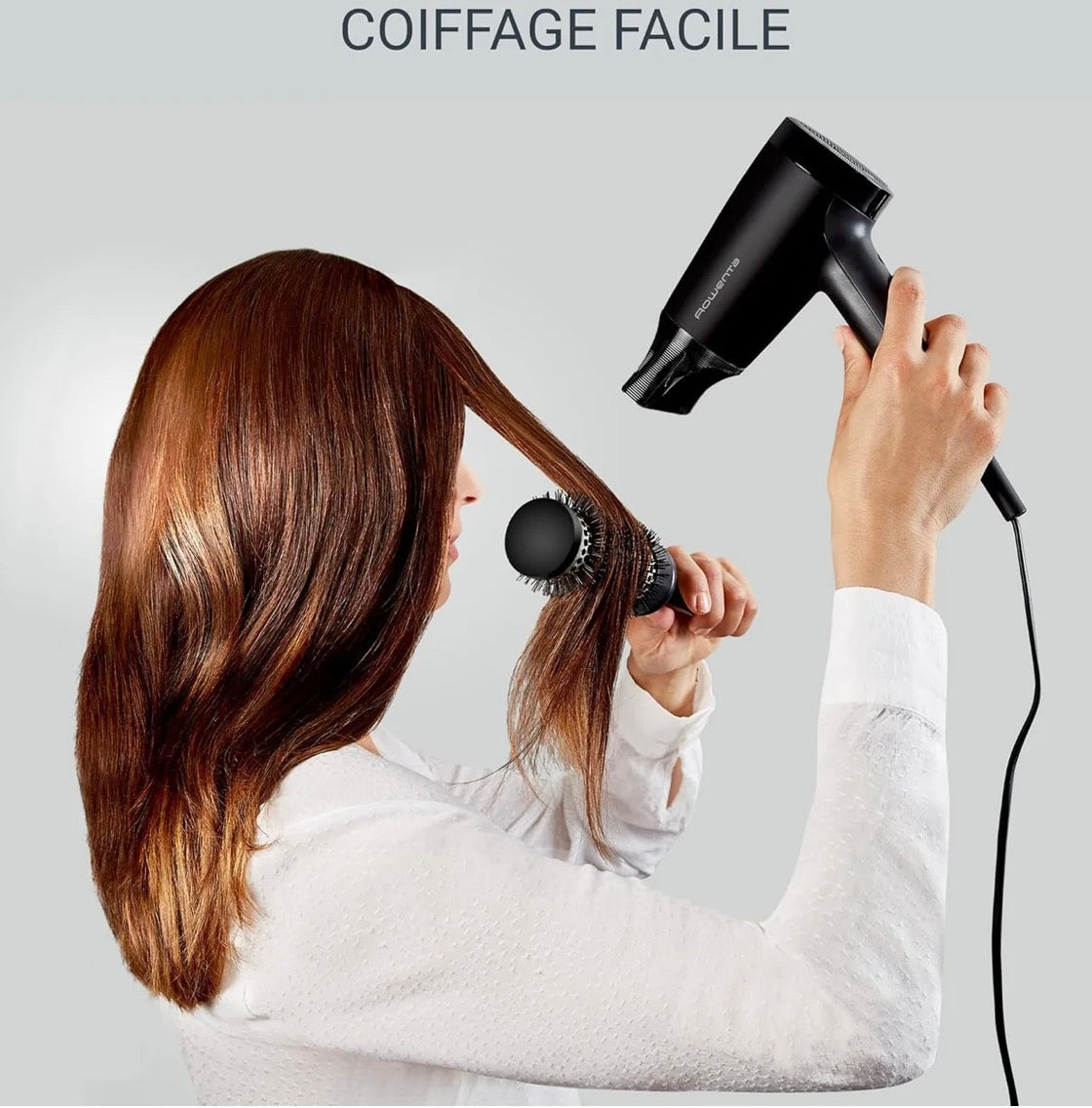 Rowenta Express Style Hair Dryer 1900W Effiwatts Compact 2 Speeds