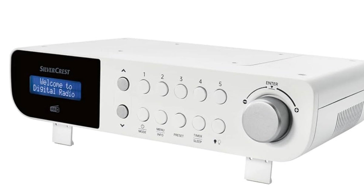Brand: SILVER CREST
Silvercrest DAB+ Kitchen Radio Undermount Radio with 60 Station Memory Slots