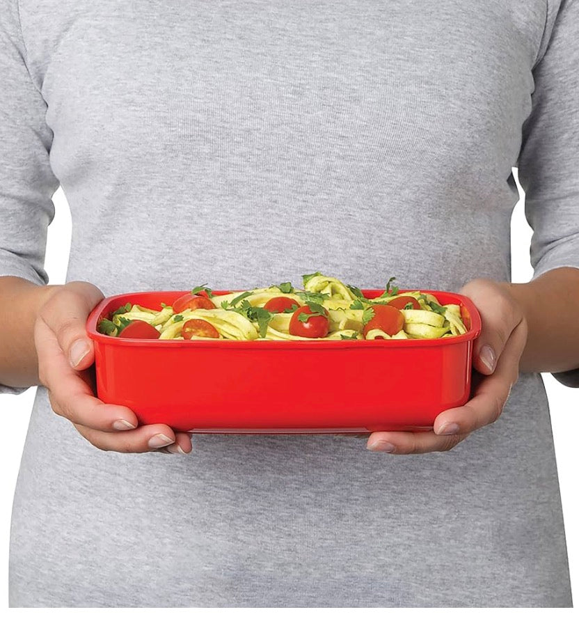 Visit the Sistema Store
Sistema Rectangle Microwave Container | 1.25 L | Food Container with Steam Release Vent | BPA-Free | Red | 1 Count