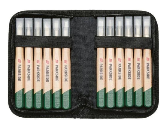 Parkside Wood chisel/wood carving set