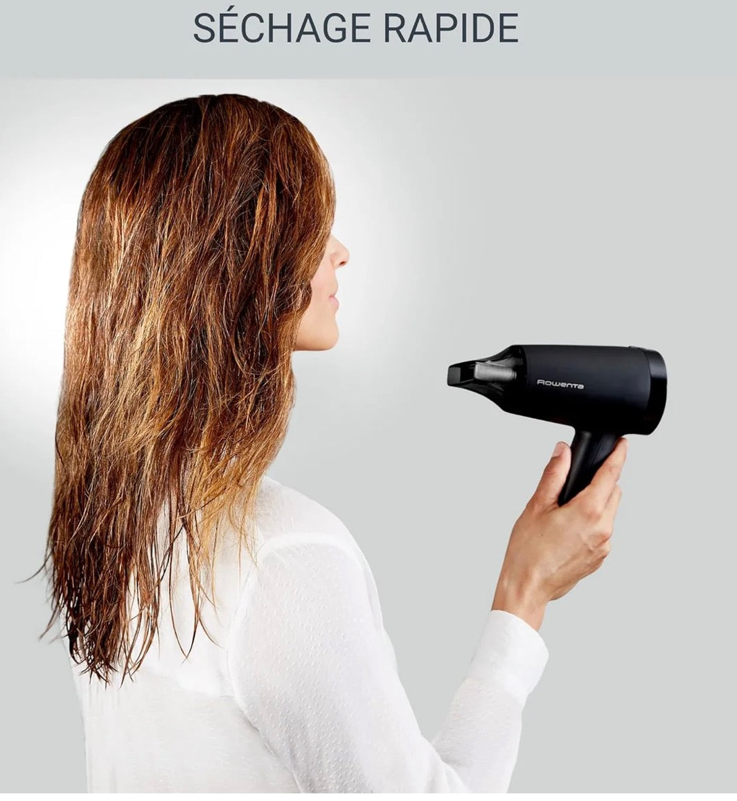 Rowenta Express Style Hair Dryer 1900W Effiwatts Compact 2 Speeds