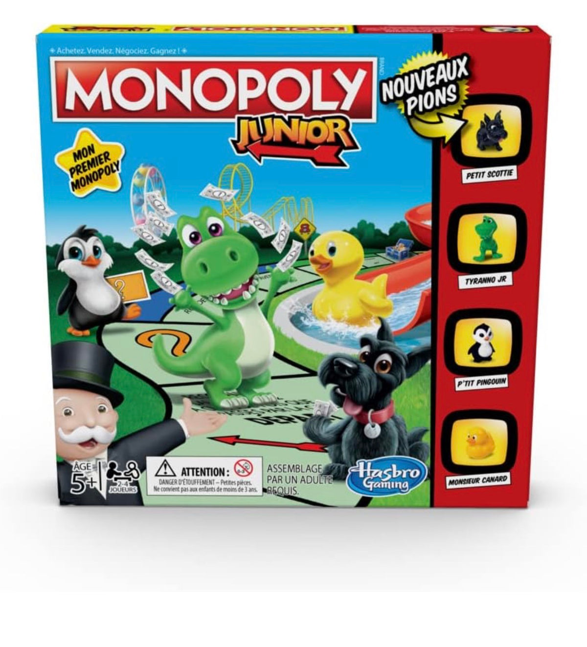 Sponsored
Brand: Monopoly
Monopoly Junior – Board Game for Children – Board Game – French Version