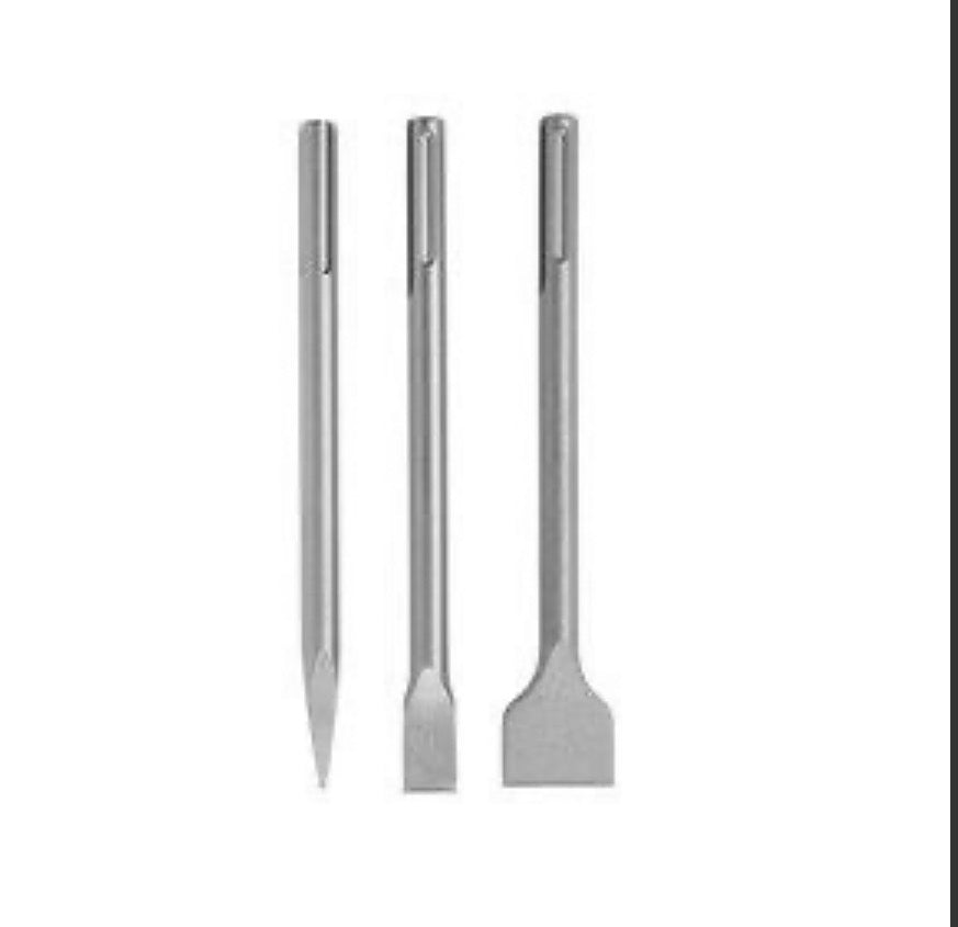 PARKSIDE® SDS-Plus Chisel Set, 3 Pieces