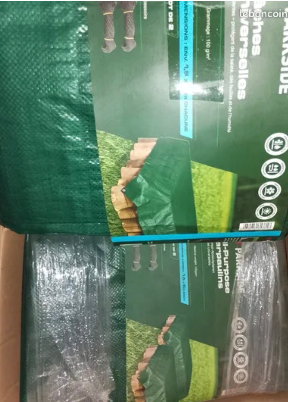 Parkside universal tarpaulin 1.5 x 6 m (2)
