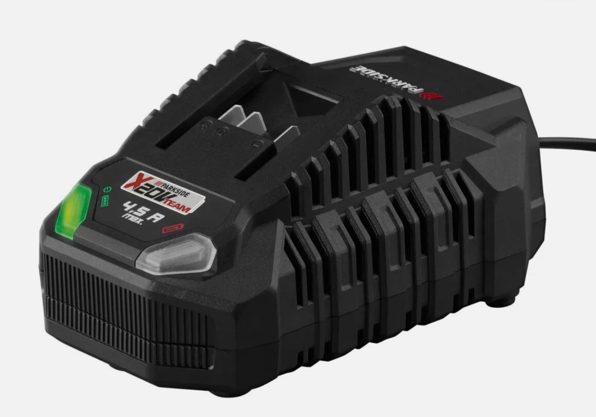 Parkside 20V 4Ah Battery & Charger For Cordless X20V Team Series Power Tool