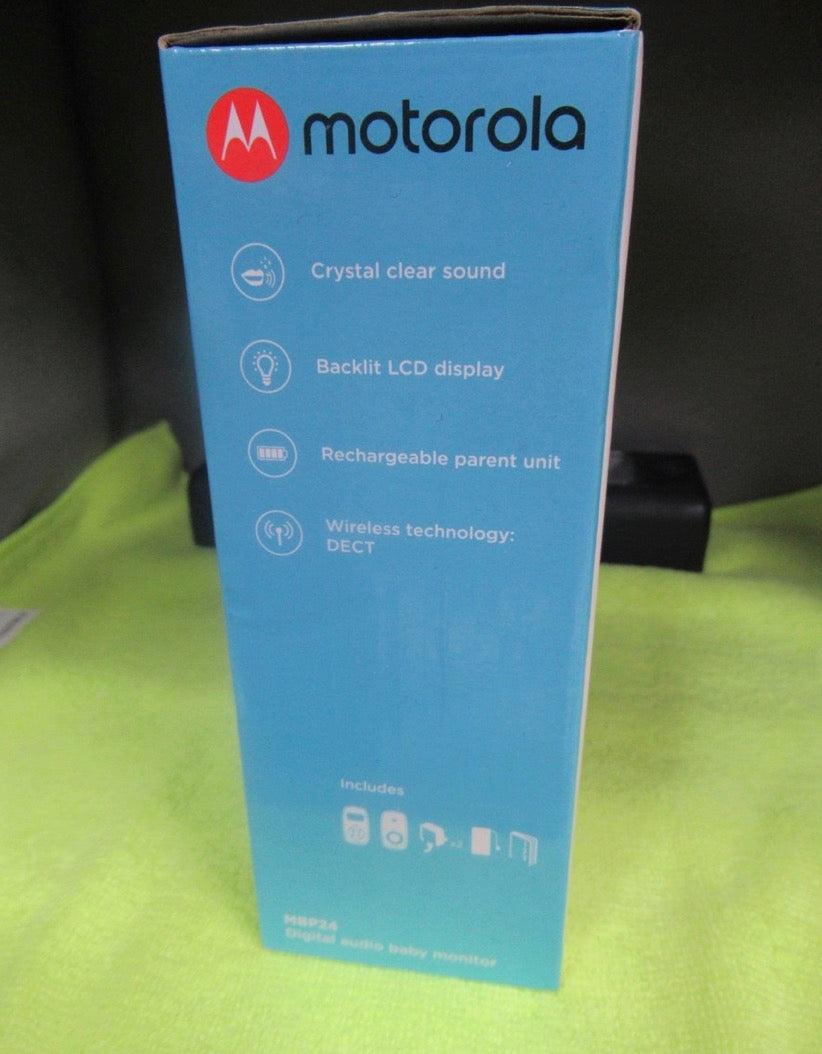 Motorola MBP24 Digital Audio Baby Monitor