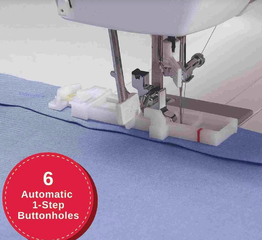 Brand: Singer
Singer 6180 Brilliance Computerized Sewing Machine, 80 Built-In Stitches, Adjustable Stitch Length and Width, 180 Stitch Application, Needle Threader, LCD Screen, Free Arm, and Reverse