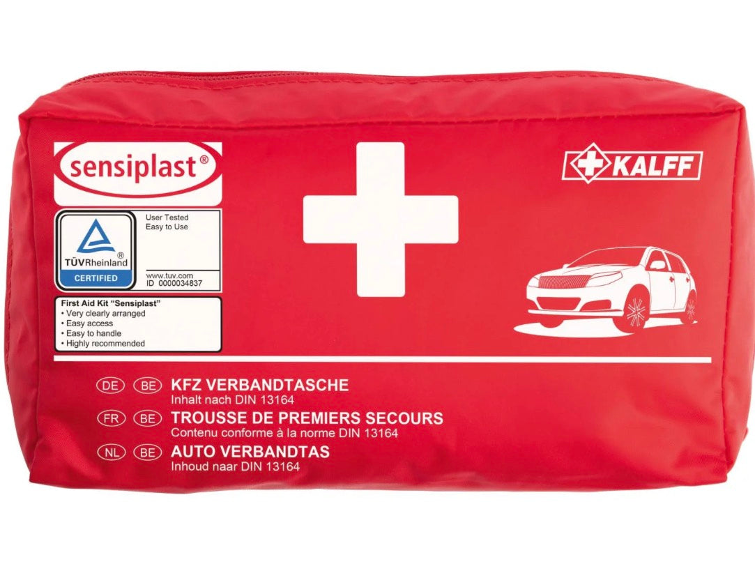 SENSIPLAST®
44-piece car first aid kit