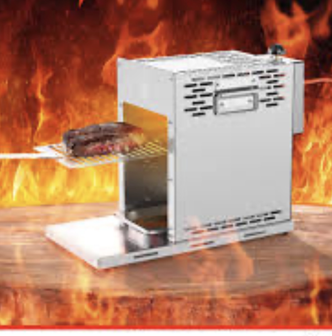 Hochtemperatur-Gasgrill