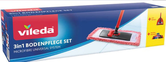 Vileda 3in1 Floor Care  Set (Microfiber Universal System)