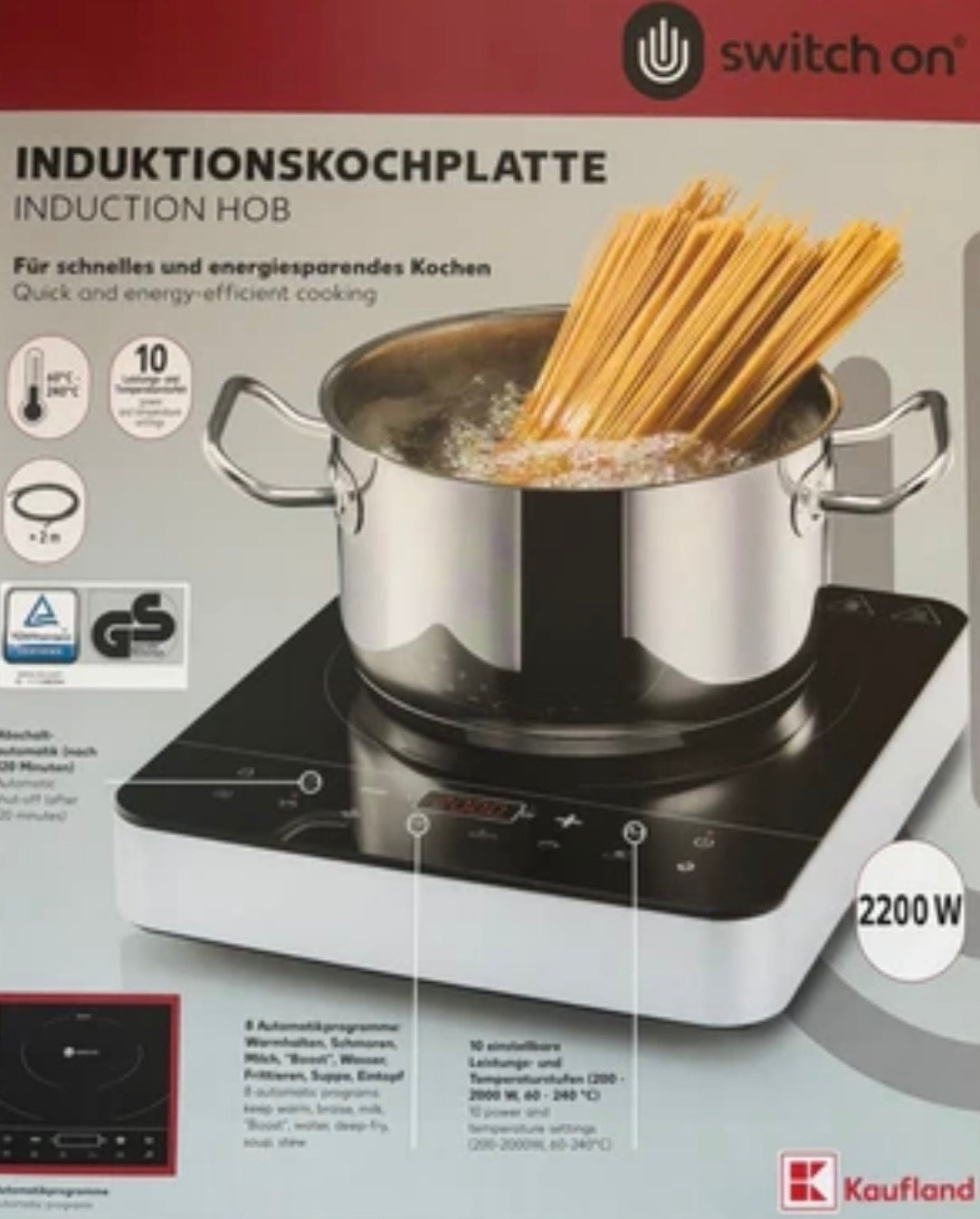 SWITCH ON® Induction Hob »SOIKP 2200