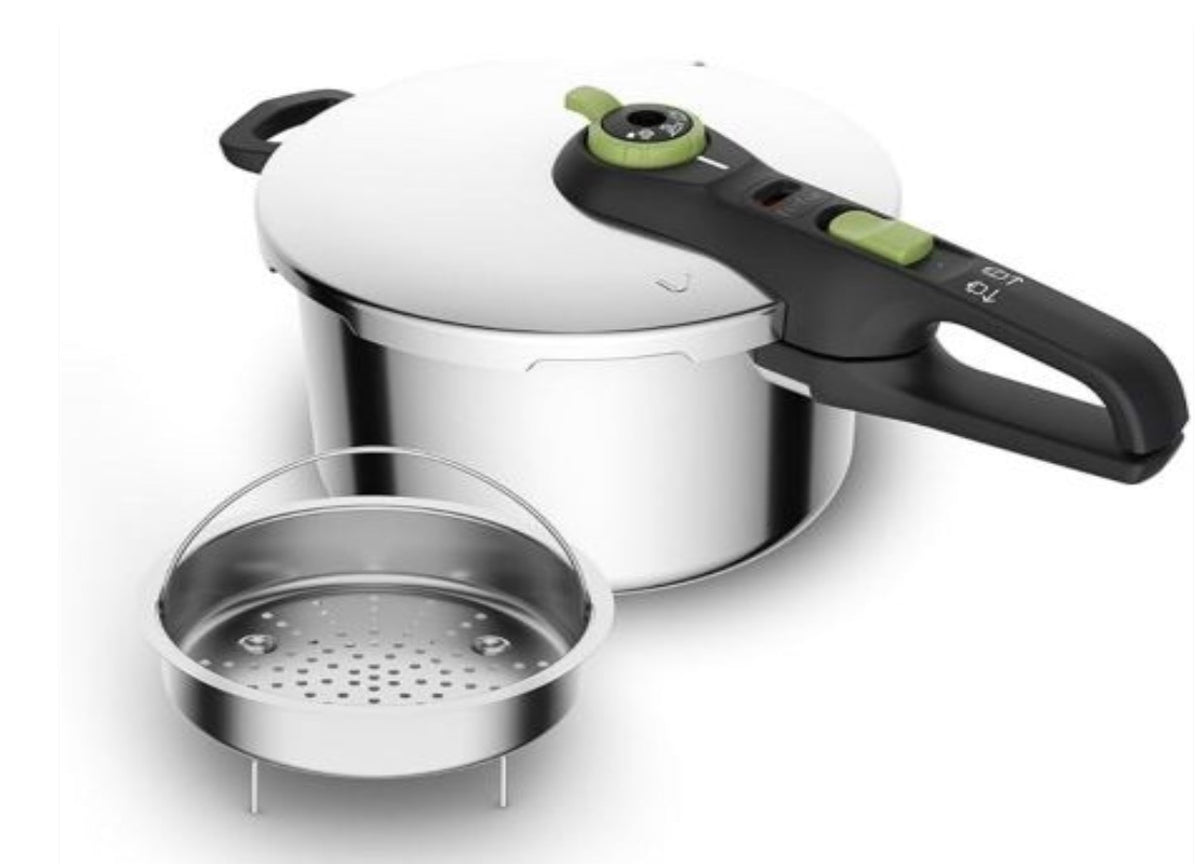 Tefal P2580702 Secure Trendy Pressure Cooker 6 L with Basket