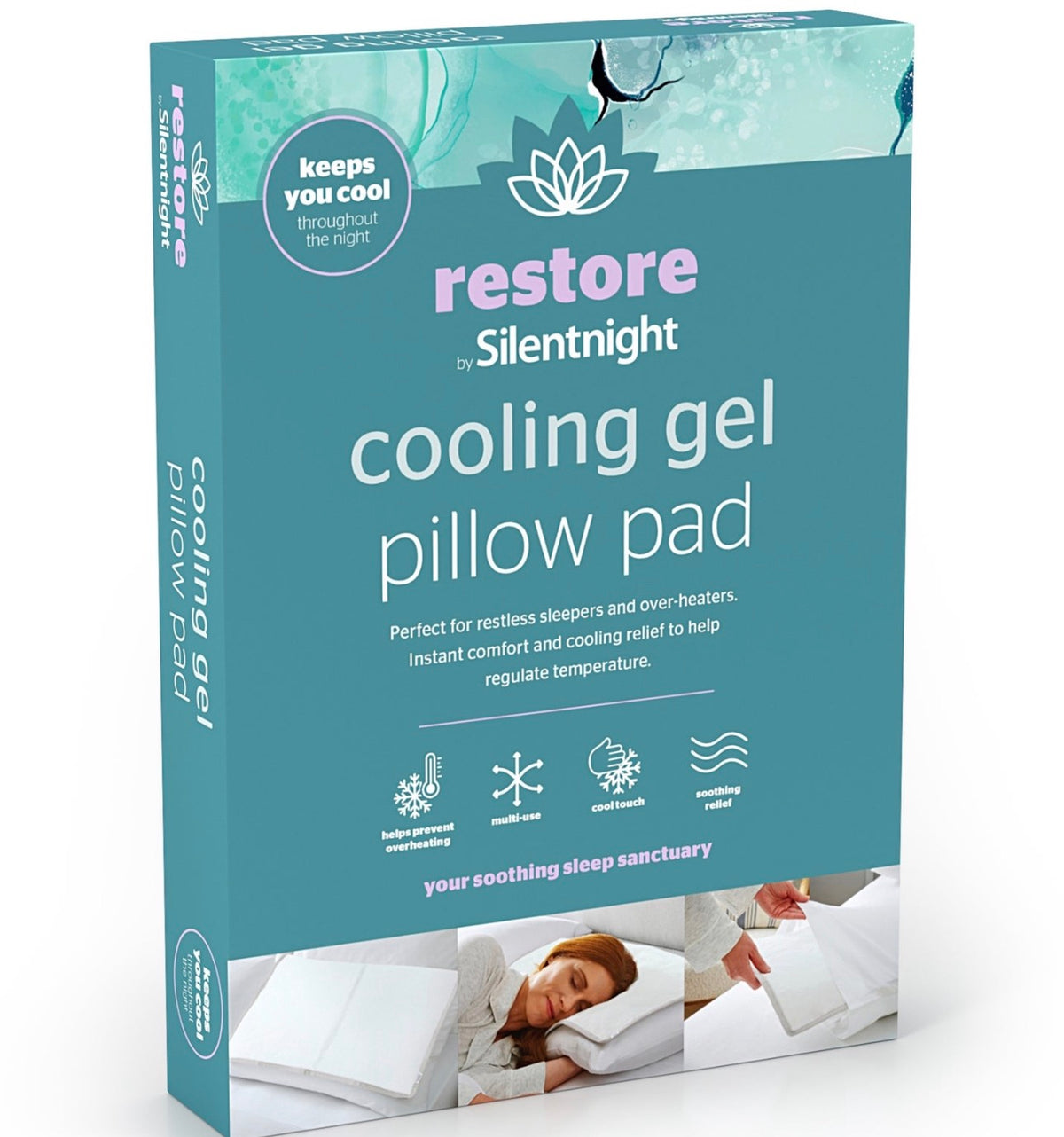 Silentnight Restore Cooling Gel Pillow Pad