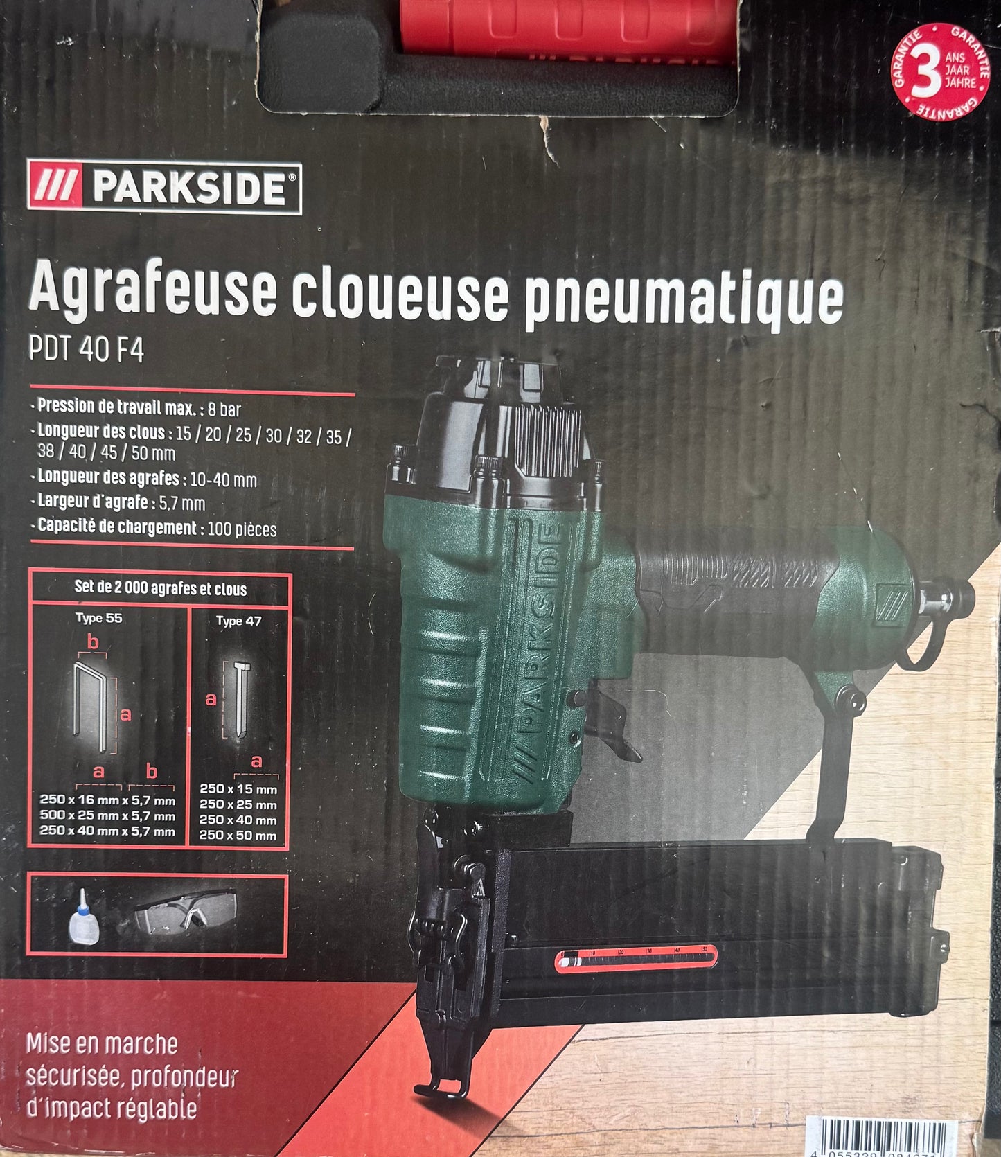 Paradise Pneumatic stapler/nailer