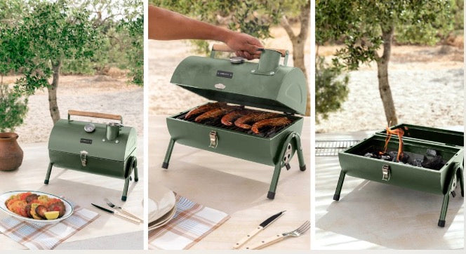 Create BBQ Smokey Compact Portable Charcoal Barbecue