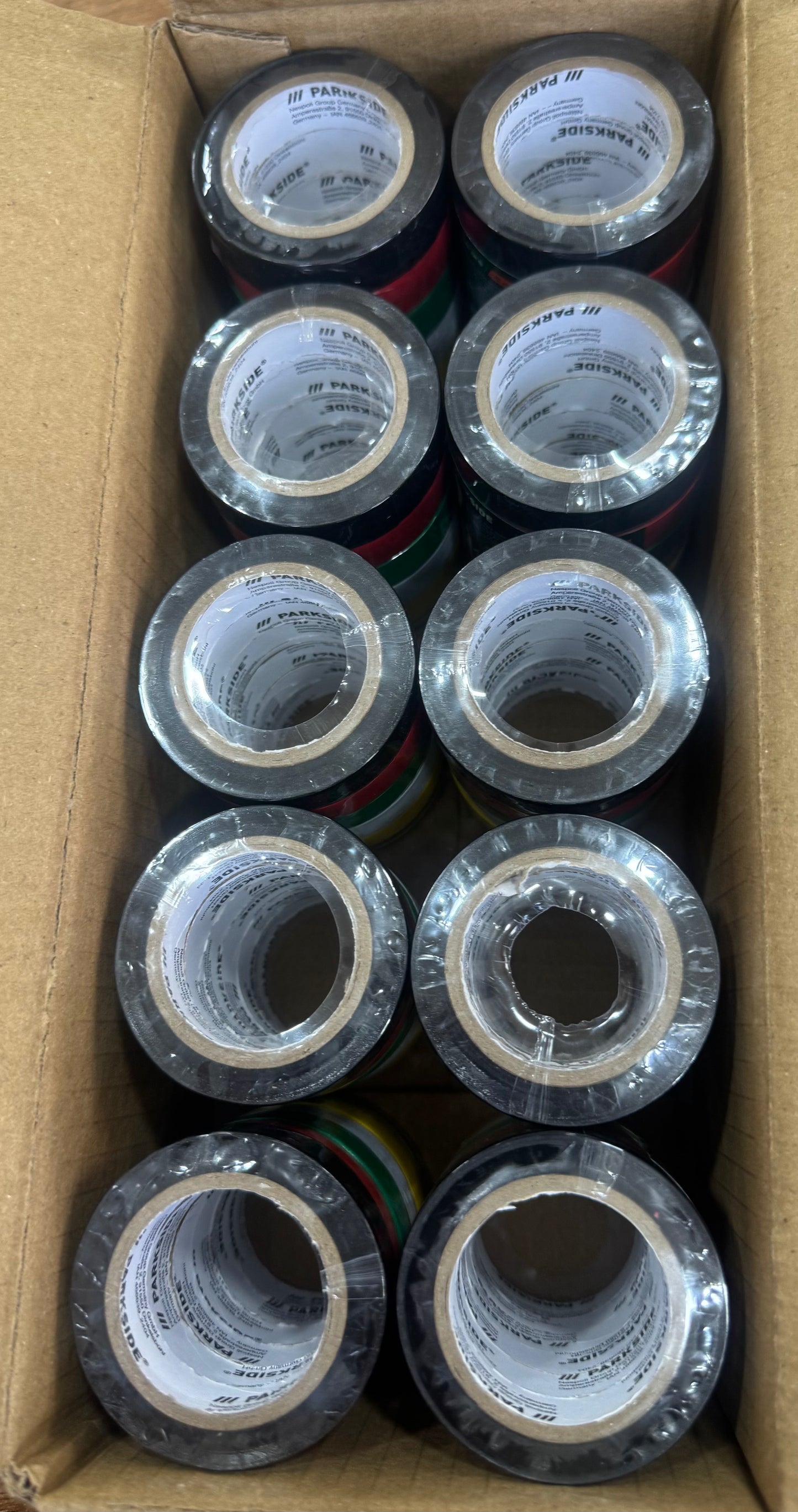 PARKSIDE SET OF INSULATING TAPES 6 PCS.x10 packet