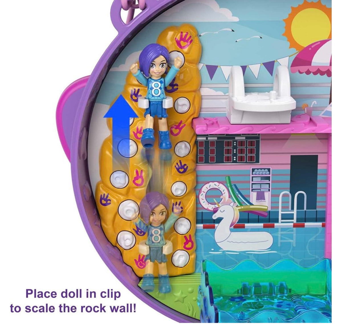 Visit the Polly Pocket Store
Polly Pocket Compact Playset, Soccer Squad with 2 Micro Dolls & Accessories, Travel Toys with Surprise Reveals