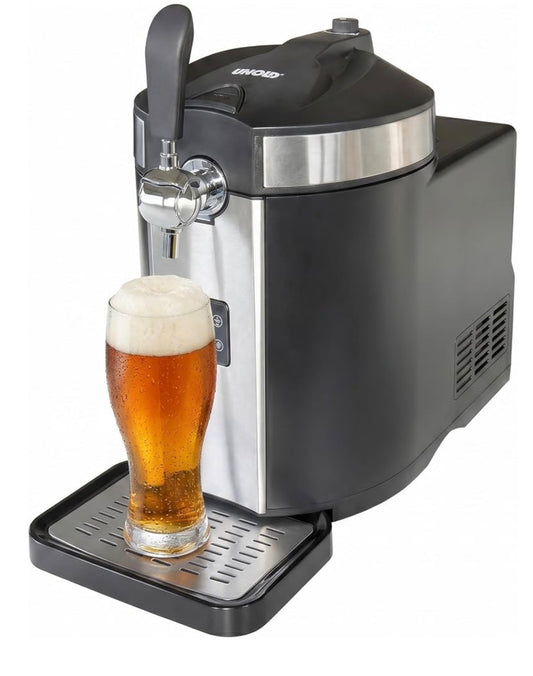 Koenic Beer Dispenser — Fits All Universal 5 Litre Kegs, Adjustable 2–12 °C, Heineken Adapter Included