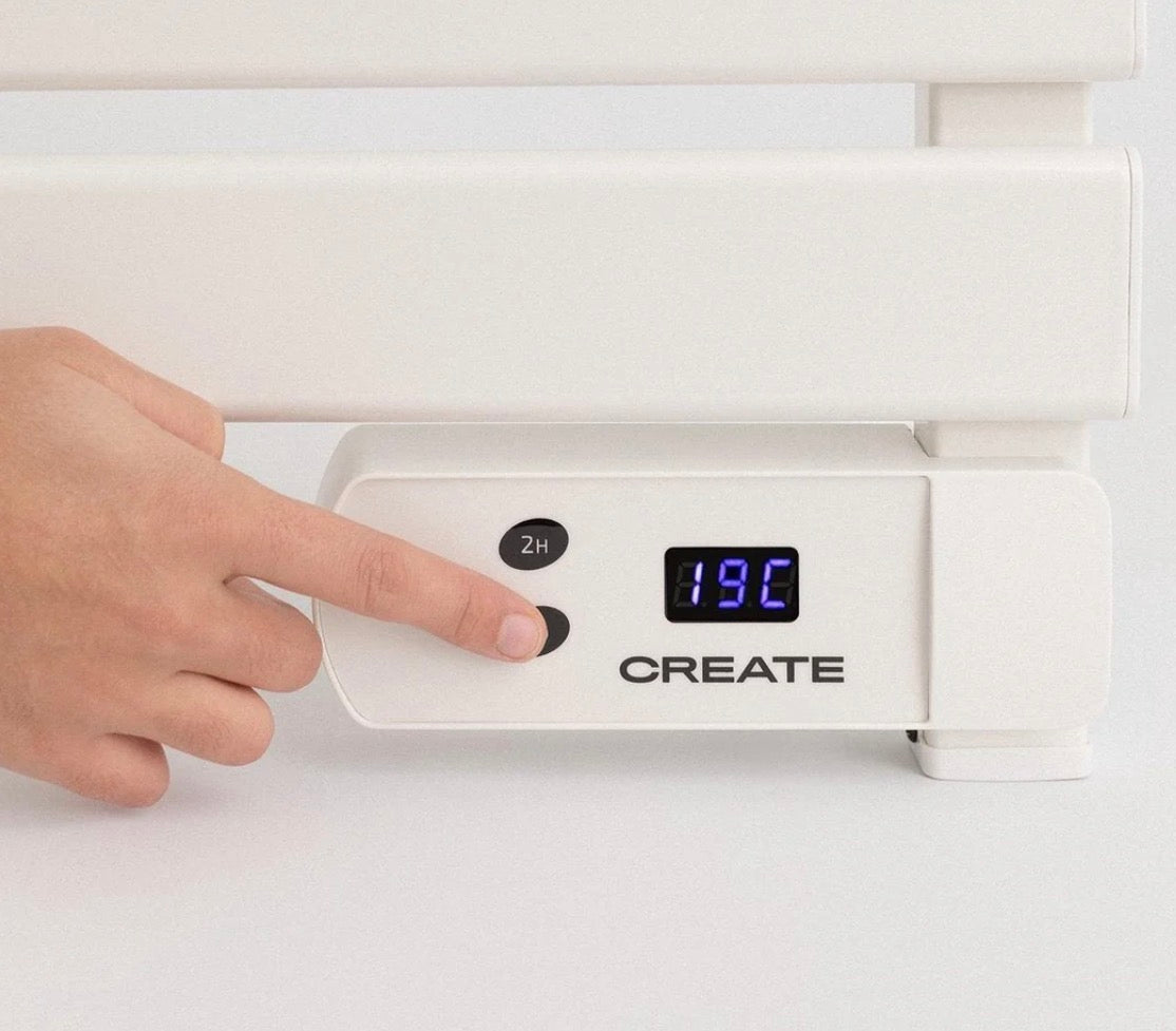 Create - Electric Towel Warmer / White / 500W