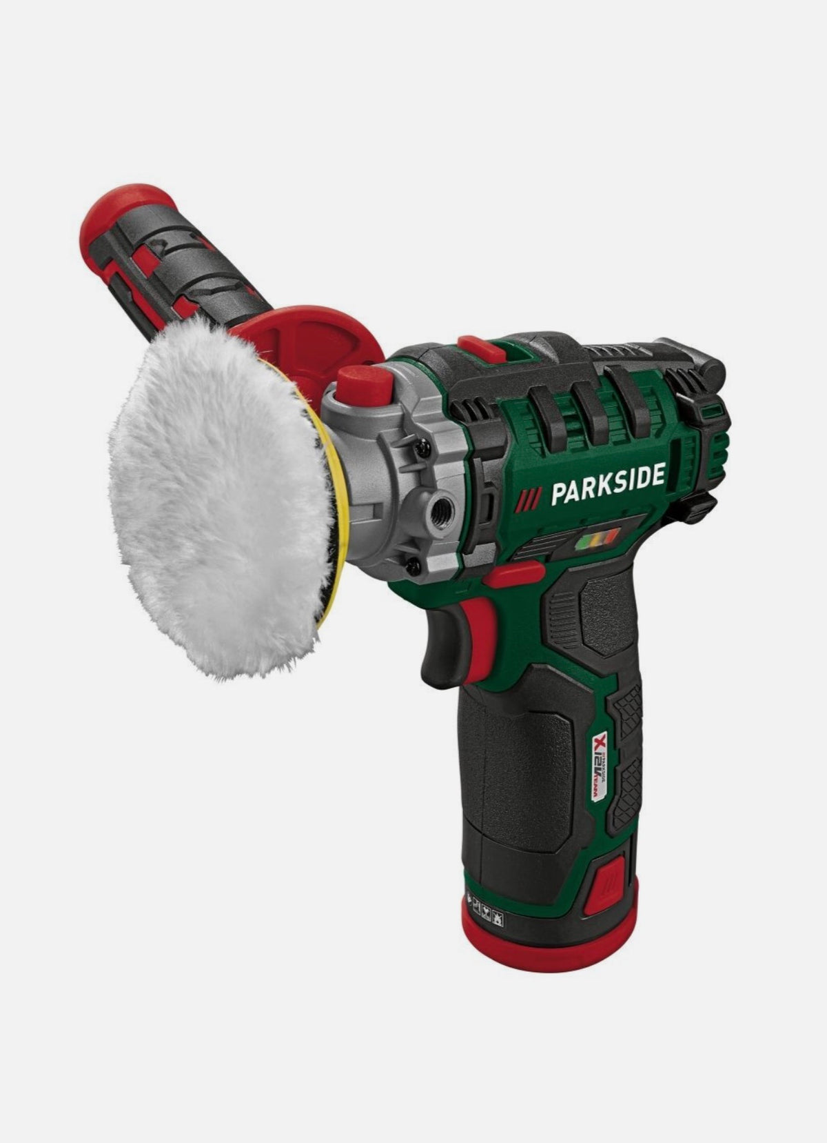 Parkside 12V Cordless Polisher/Sander - With 1x 12V Battery & Charger. New