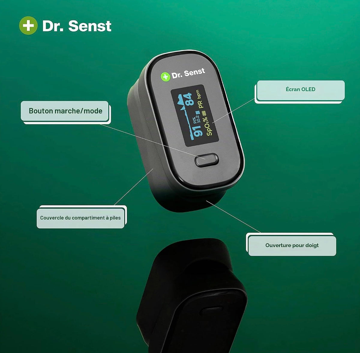 Brand: Dr. Senst
Pulsoximeter (YK-80B