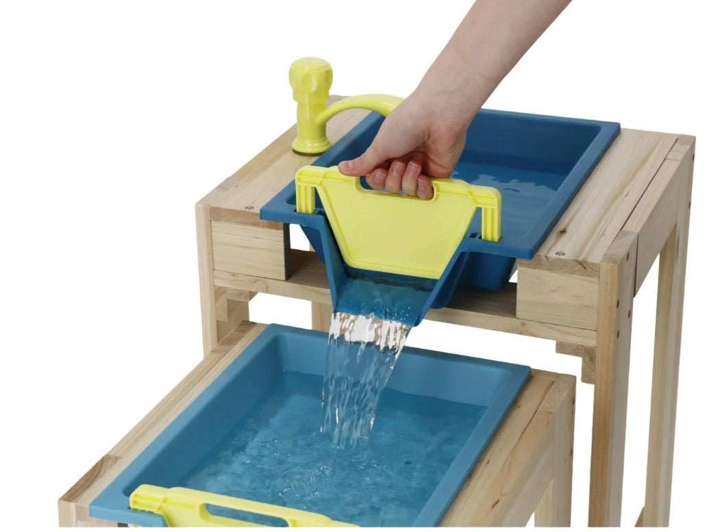 Tables de jeux d'eau en bois