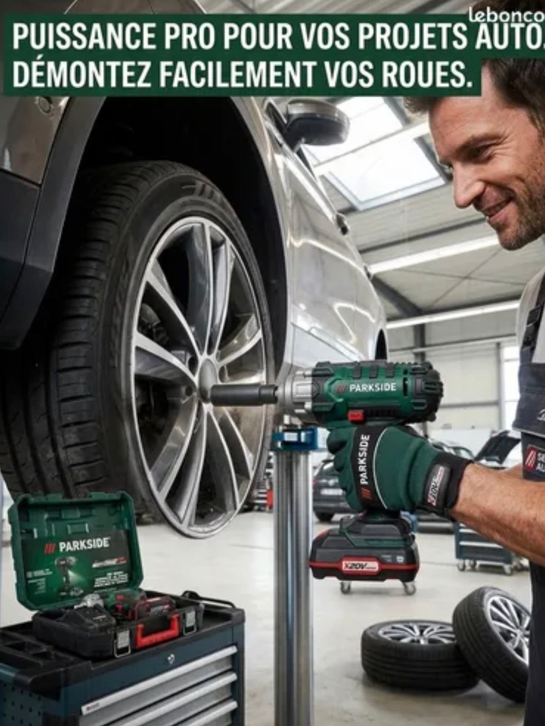 PARKSIDE X20V Team: 20V Cordless Impact Driver Pack + Battery + Charger - BRAND NEW ✨
