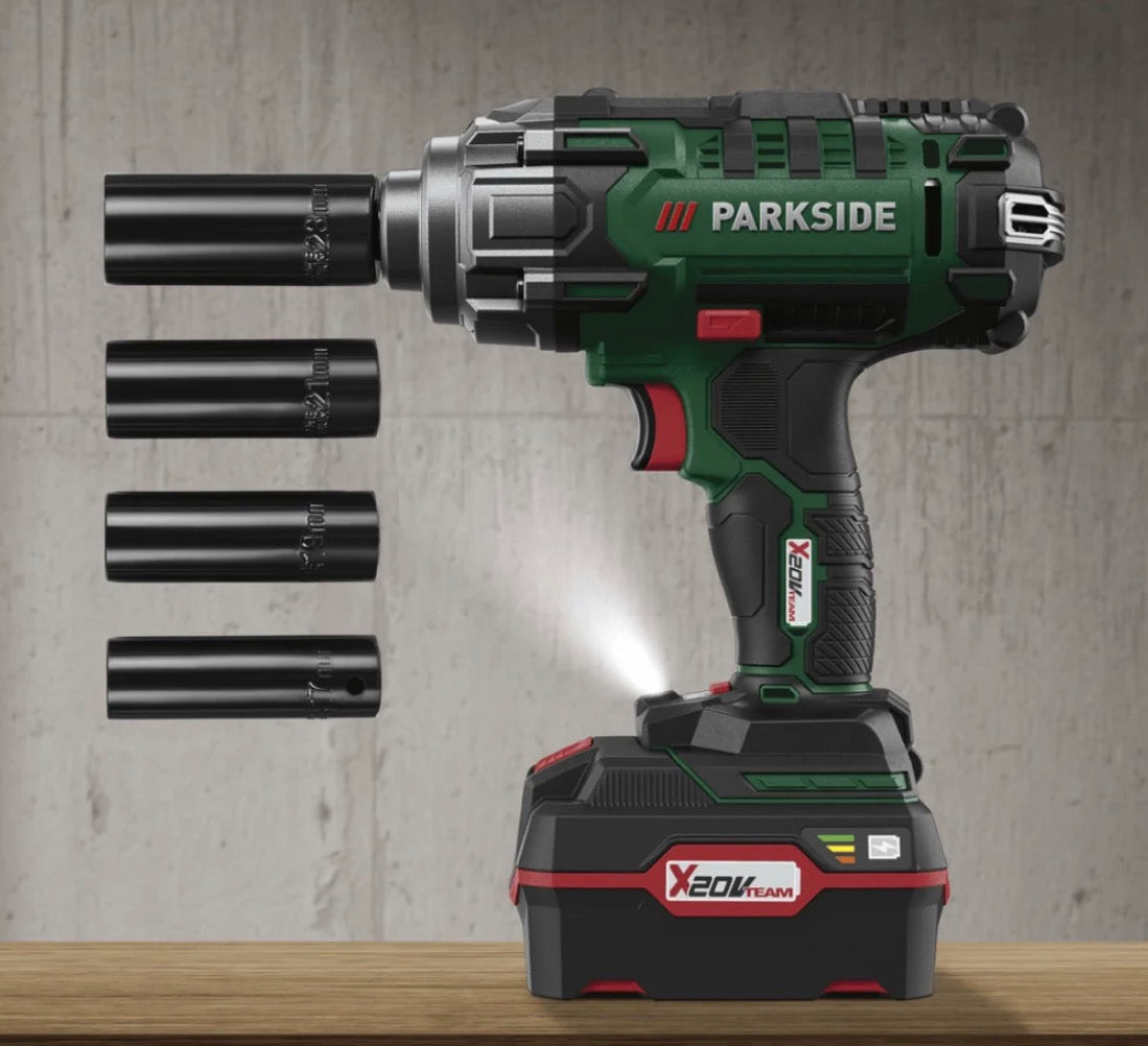 PARKSIDE X20V Team: 20V Cordless Impact Driver Pack + Battery + Charger - BRAND NEW ✨