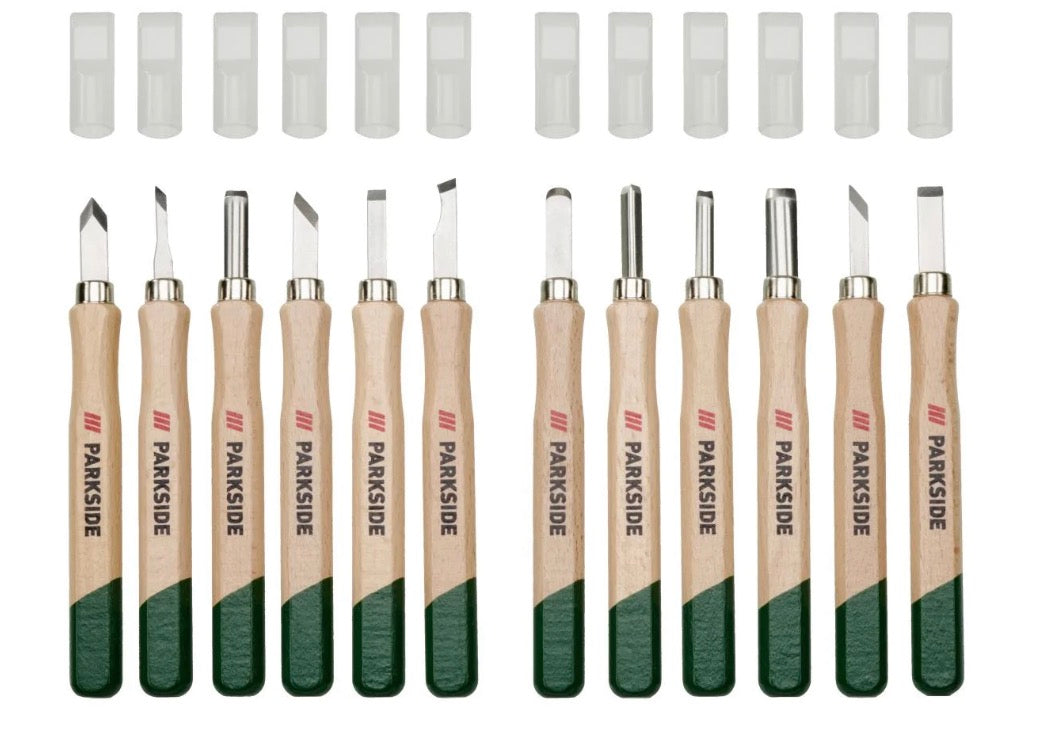 Parkside Wood chisel/wood carving set