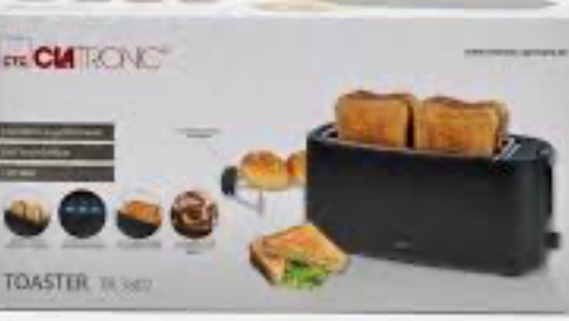 (Ofer) Silver Crest
Mini-Contact Grill+ Brand: Clatronic
5.0
5.0 out of 5 stars
(1)
Clatronic glass kettle WKS 3744 G+ SILVERCREST®
SILVERCREST® Food Processor Attachment for Monsieur Cuisine - B-Stock+ Clatronic Toaster TA 3802 black TV
