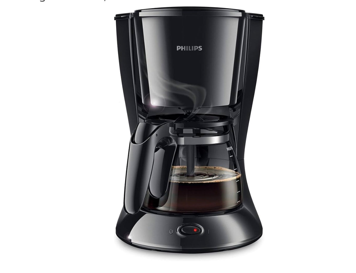 Philips HD7461/20 Daily Filter Coffee Machine, Removable, Swing-Out Filter, Black
