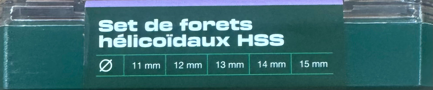 Parkside HSS Metal Drill Bits
