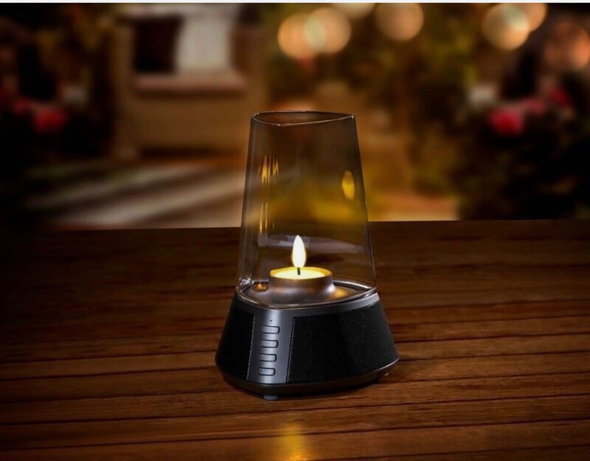 SILVERCREST® Bluetooth Speaker Candlelight Music Box » SCBL 5 A1 « Tealight