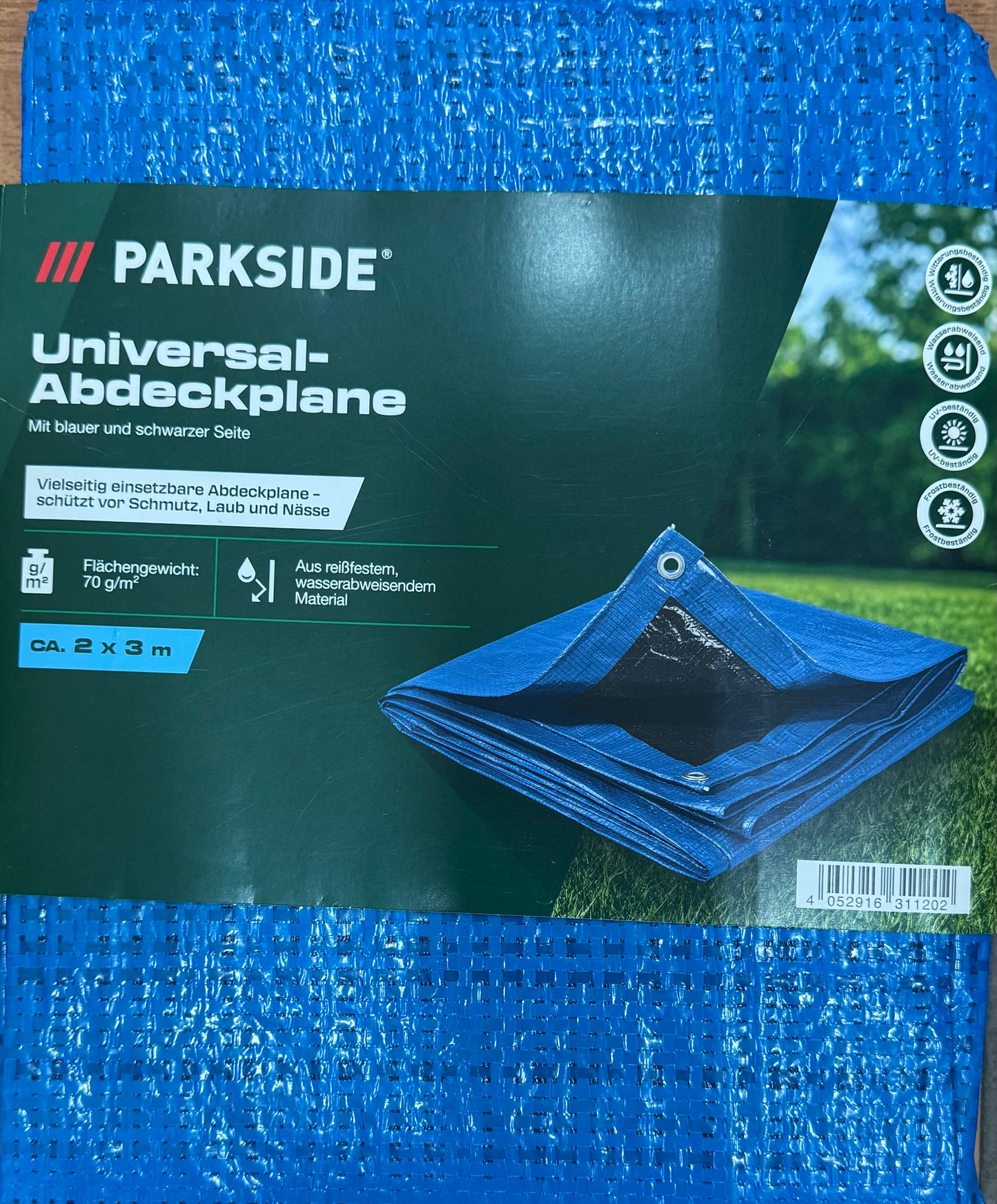 Parkside Universal Tarpaulin 2 × 3 m