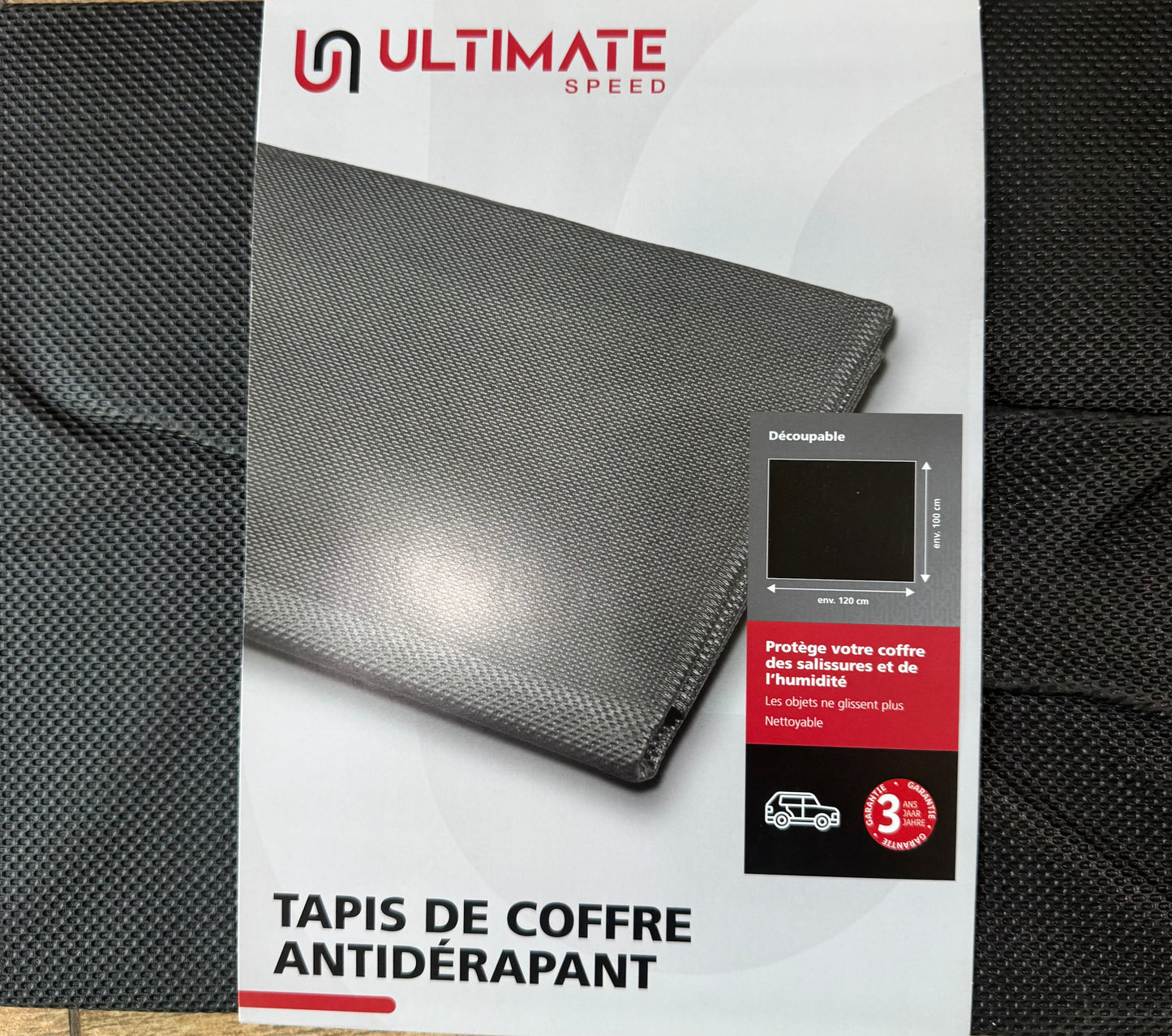 Ultimate Speed Anti-Slip Boot Mat 100 × 120 cm