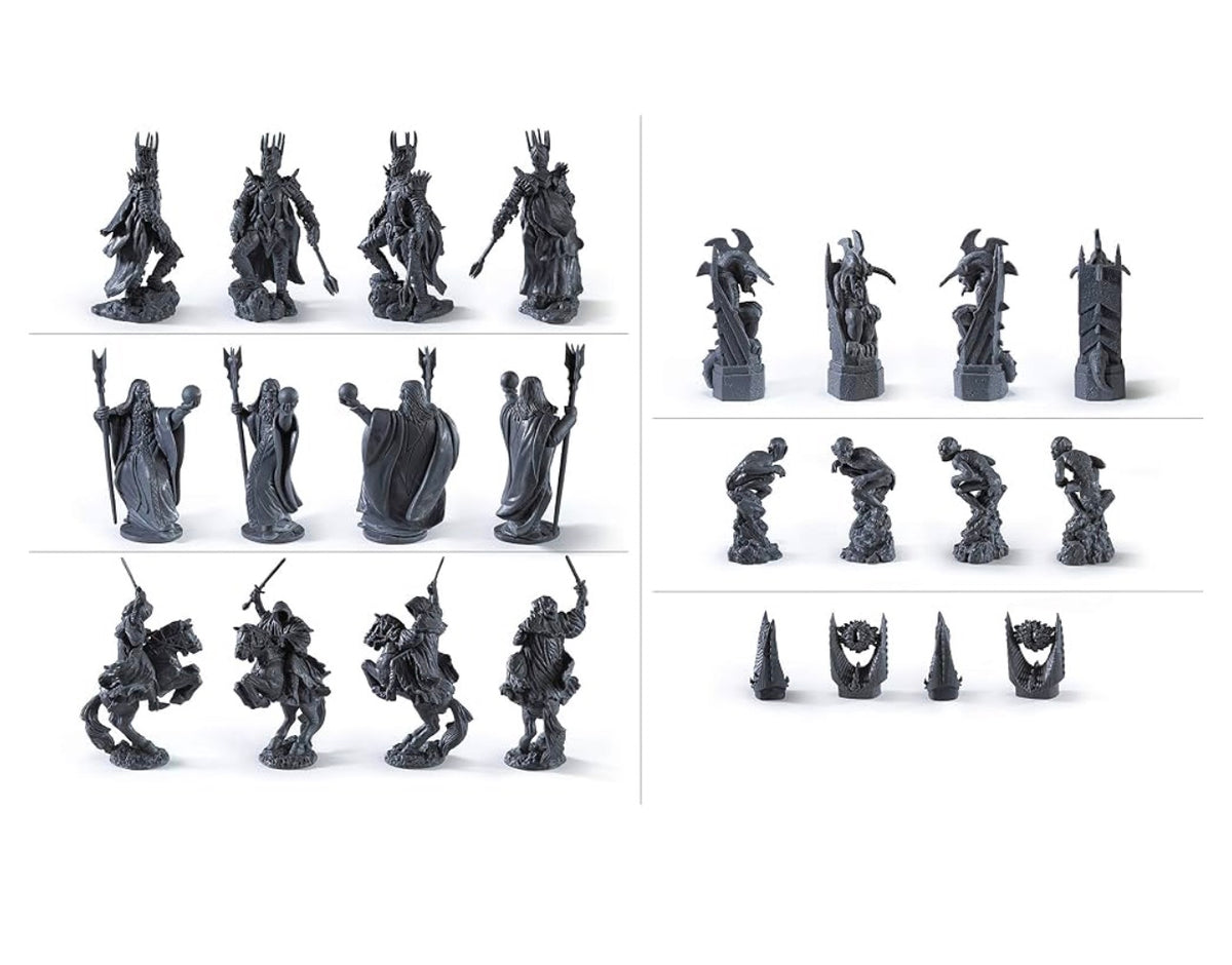 Brand: The Noble Collection
The Noble Collection Lord of Rings - Chess Set: Battle for Middle-Earth,Black One Size NN2174