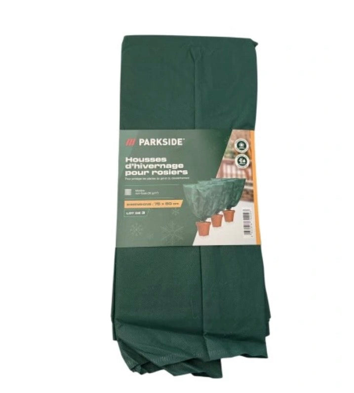 PARKSIDE Non-woven plant protection covers 3 pcs. GREEN 75x80cm