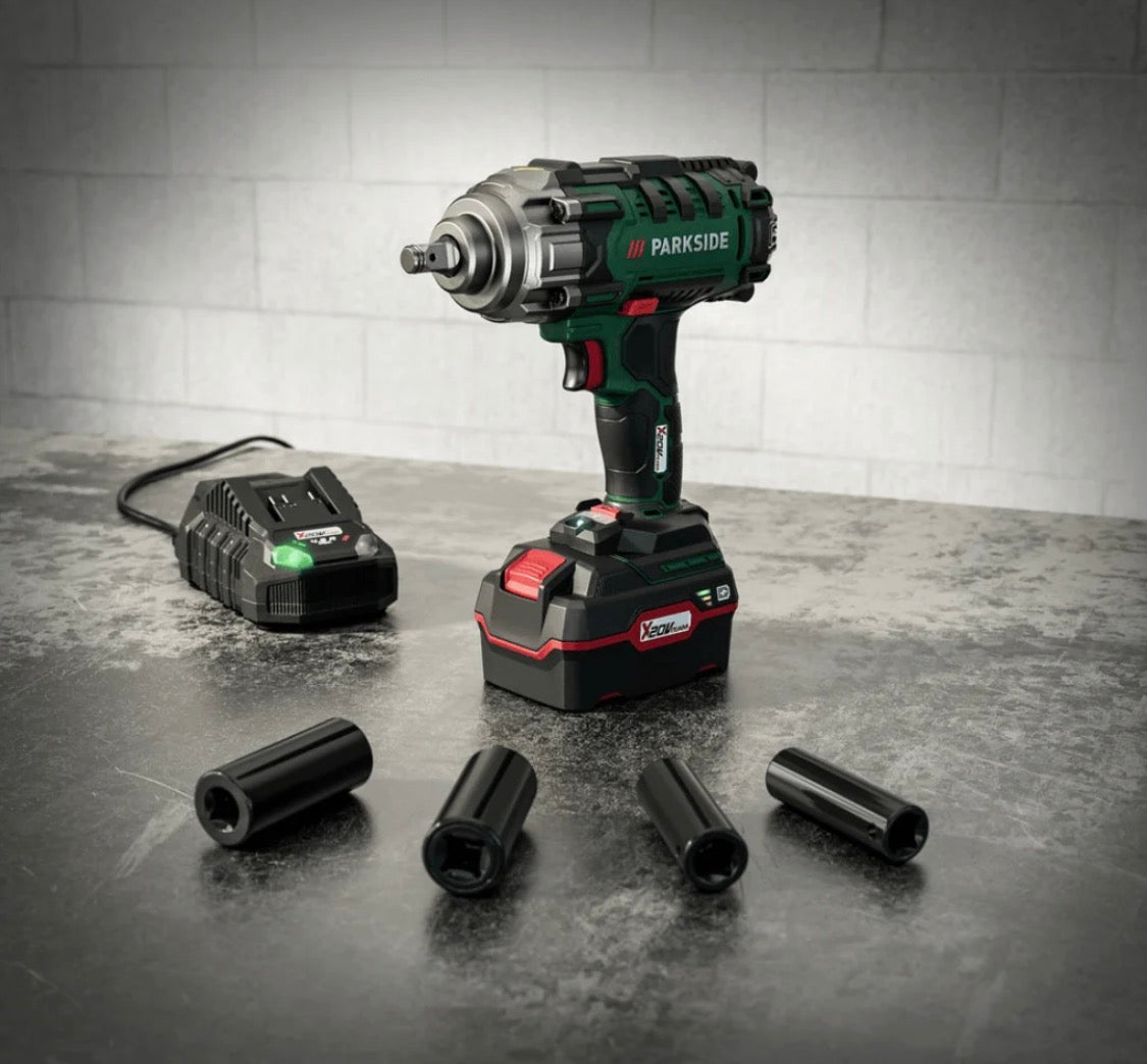 PARKSIDE X20V Team: 20V Cordless Impact Driver Pack + Battery + Charger - BRAND NEW ✨