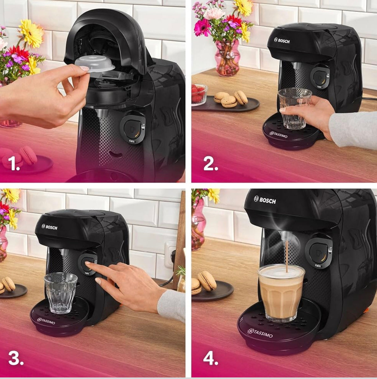 Bosch Hot drinks machine TASSIMO HAPPY friendly