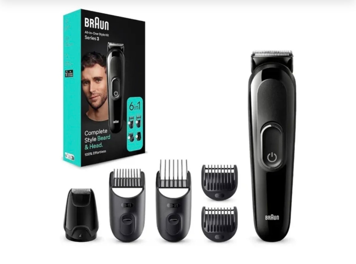 Braun Series 3 MGK3410 6-in-1 Grooming Kit – Black