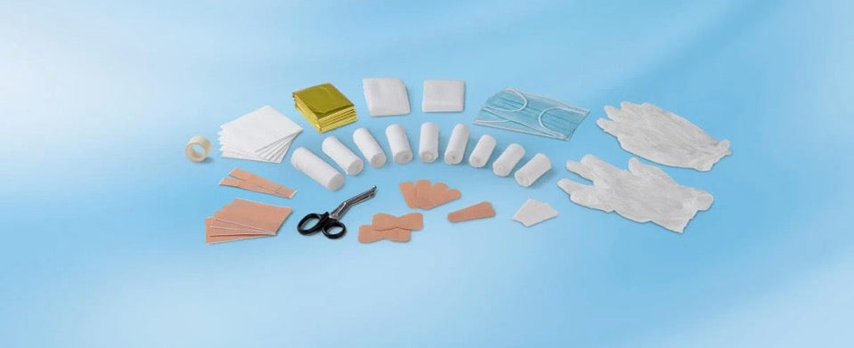 SENSIPLAST®
44-piece car first aid kit