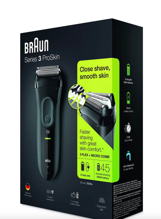 Braun Series 3 ProSkin Electric Shaver S3000s